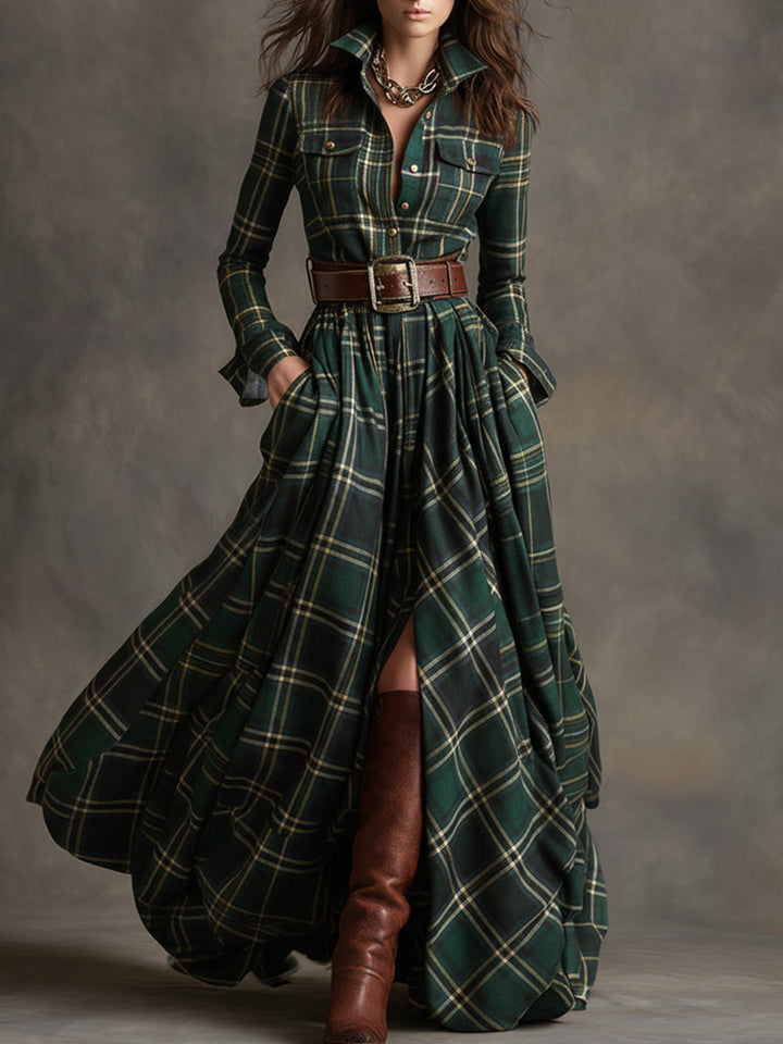 Mireline | Classic Button-Up Shirt Dress