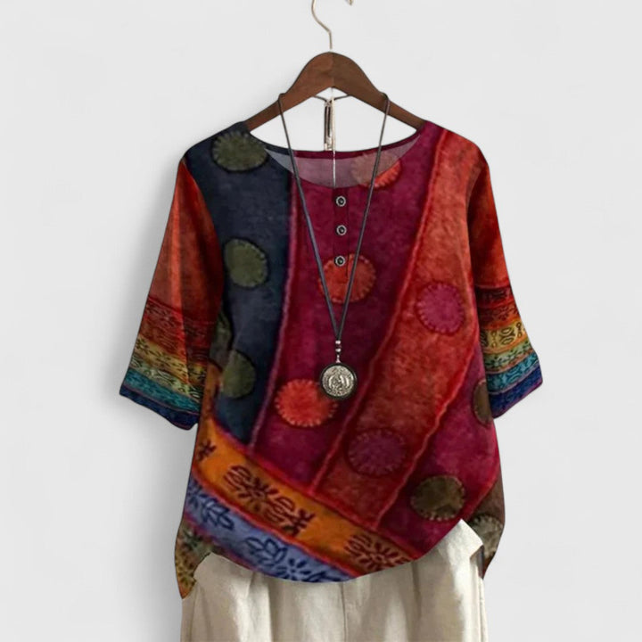 Helen | Elegant Boho Top