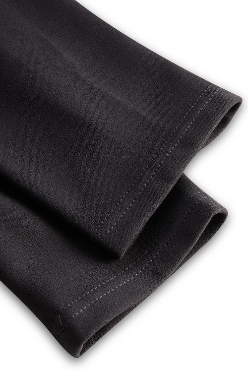 Camille™ | Black Belted Sheath Dress