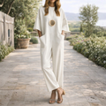 Emmy™ Elegant Short-Sleeve Jumpsuit