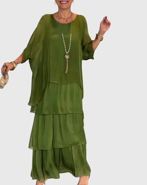 Helen | Long and Flowing Elegant Dress