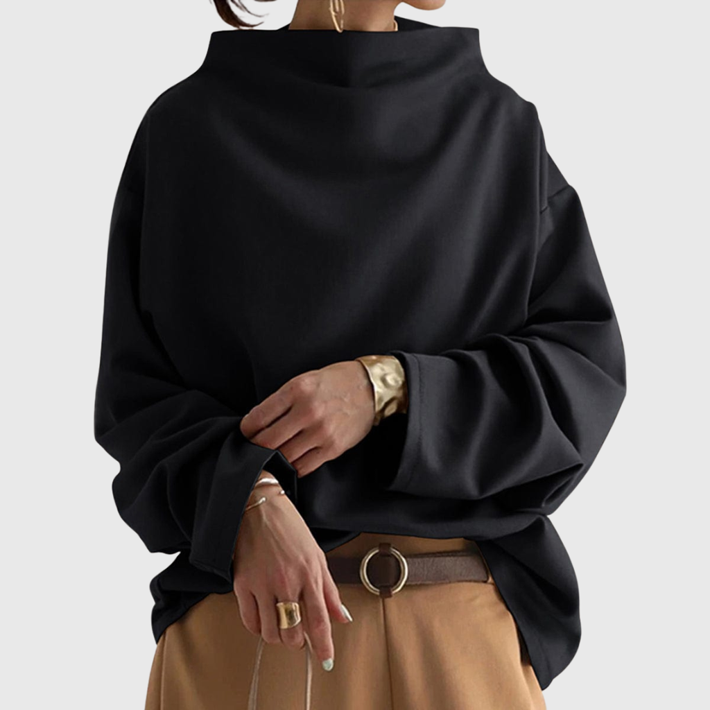 Lisa | High-Neck Casual Top