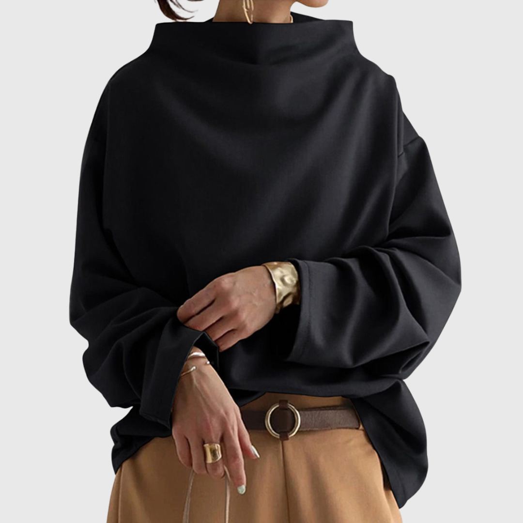 Lisa | High-Neck Casual Top