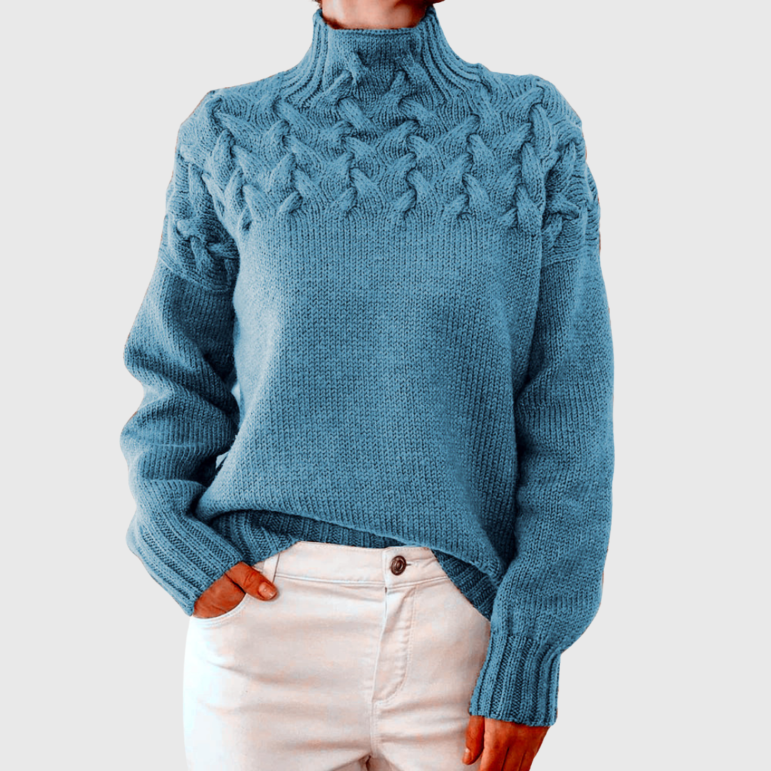 Elena | Warm Knitted Turtleneck