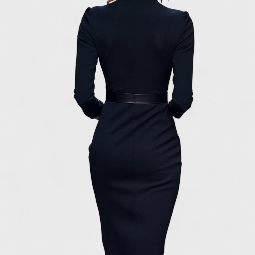 Estelle | The Belted Power Maxi Dress