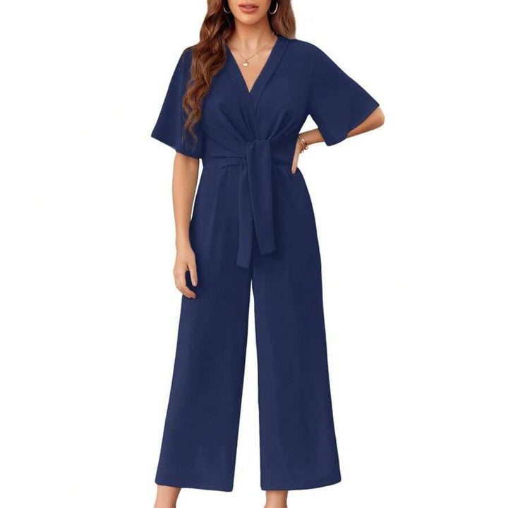 GABRIELLA™ - Elegant Tie Knot Jumpsuits