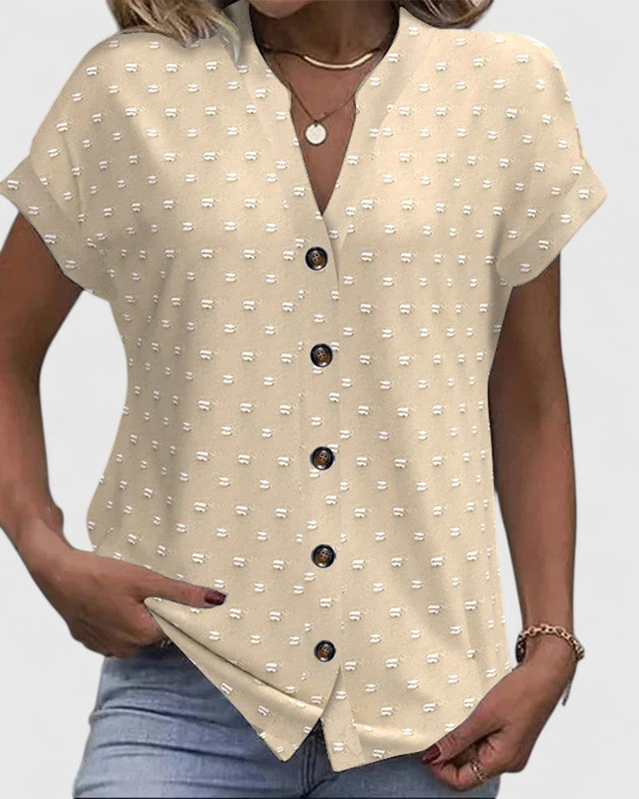 Helen | Comfortable V-Neck Shirt