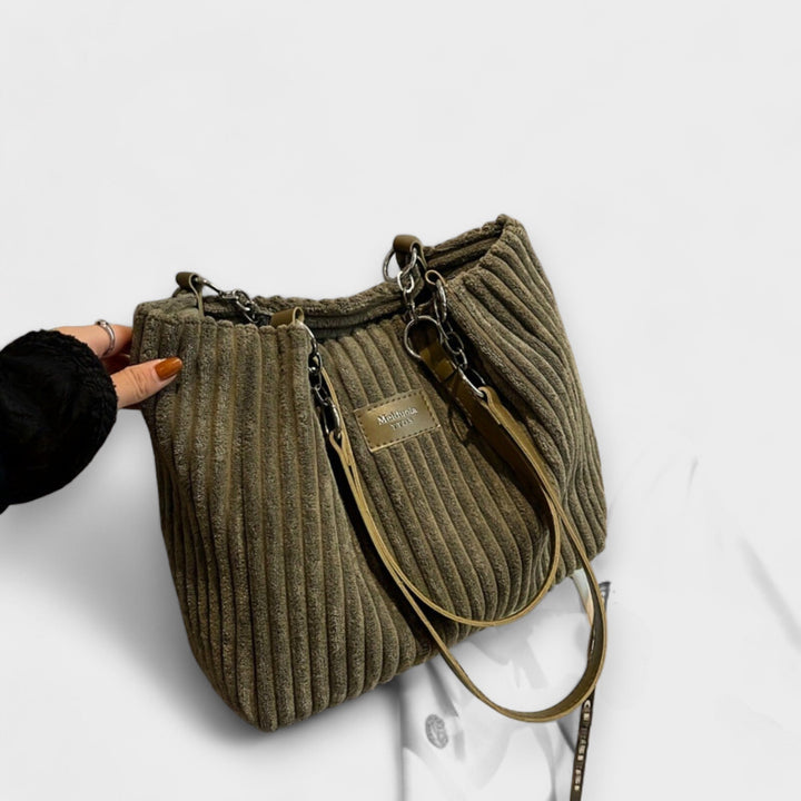 Helen | Soft Cord Shoulder Bag