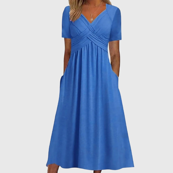 Grace | Midi Dress with Tummy Control