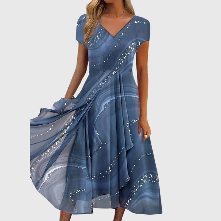 Helen | Flowing Midi Dress