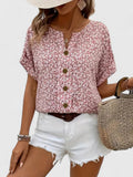 Helen | Elegant Floral Summer Top