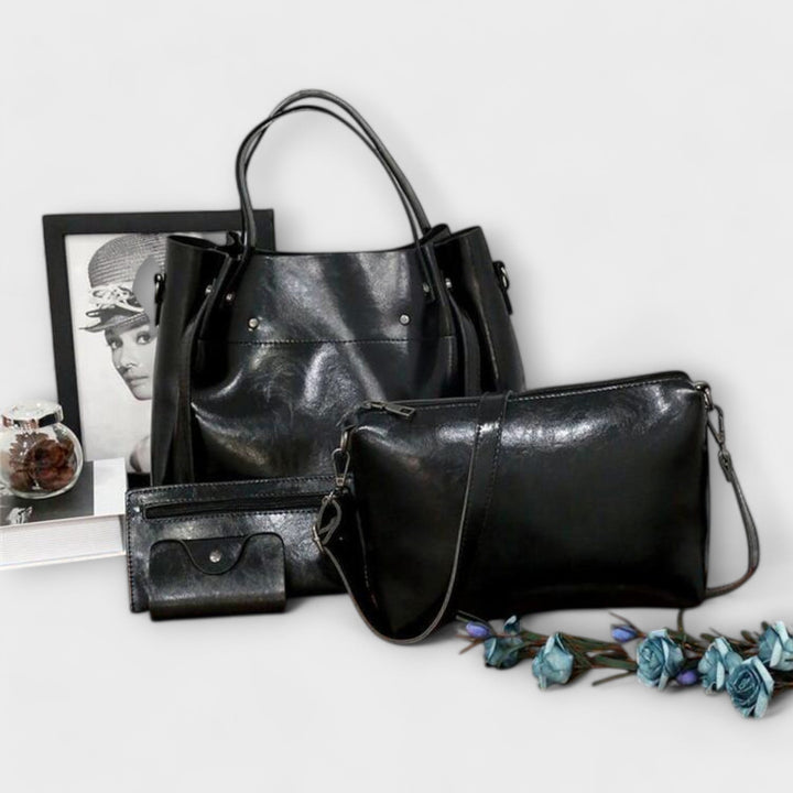 Helen | 4-Piece Vintage Bag Set
