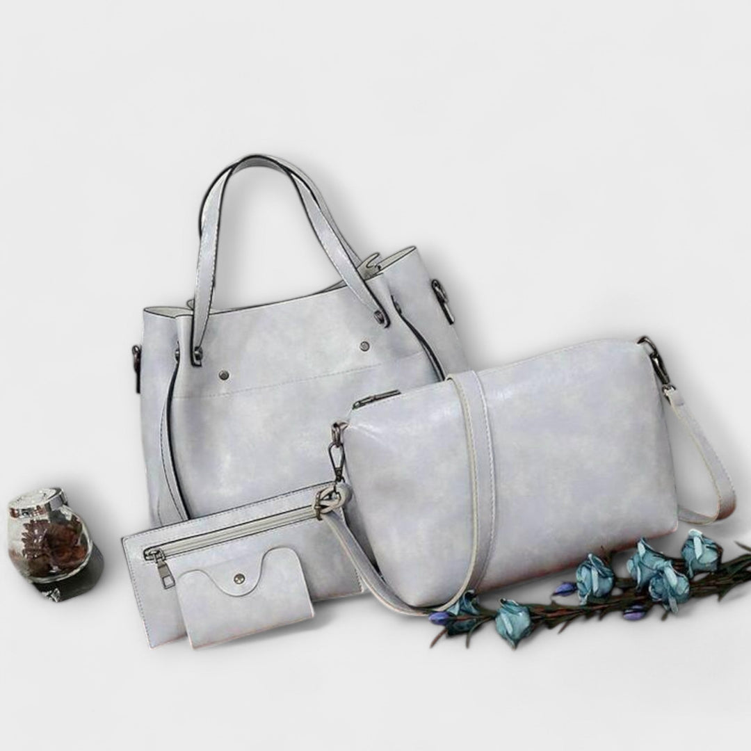 Helen | 4-Piece Vintage Bag Set