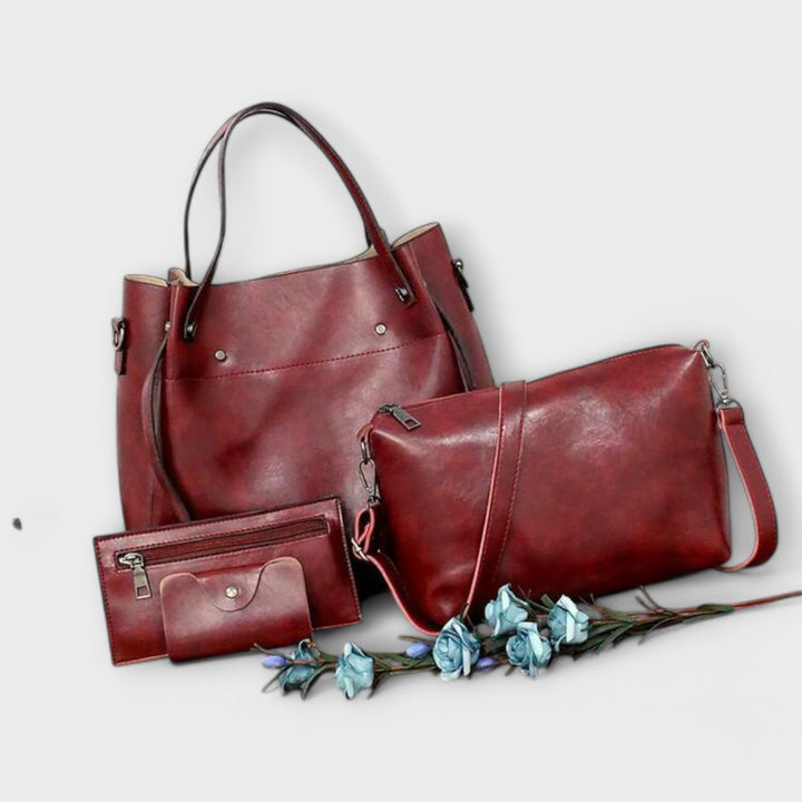 Helen | 4-Piece Vintage Bag Set