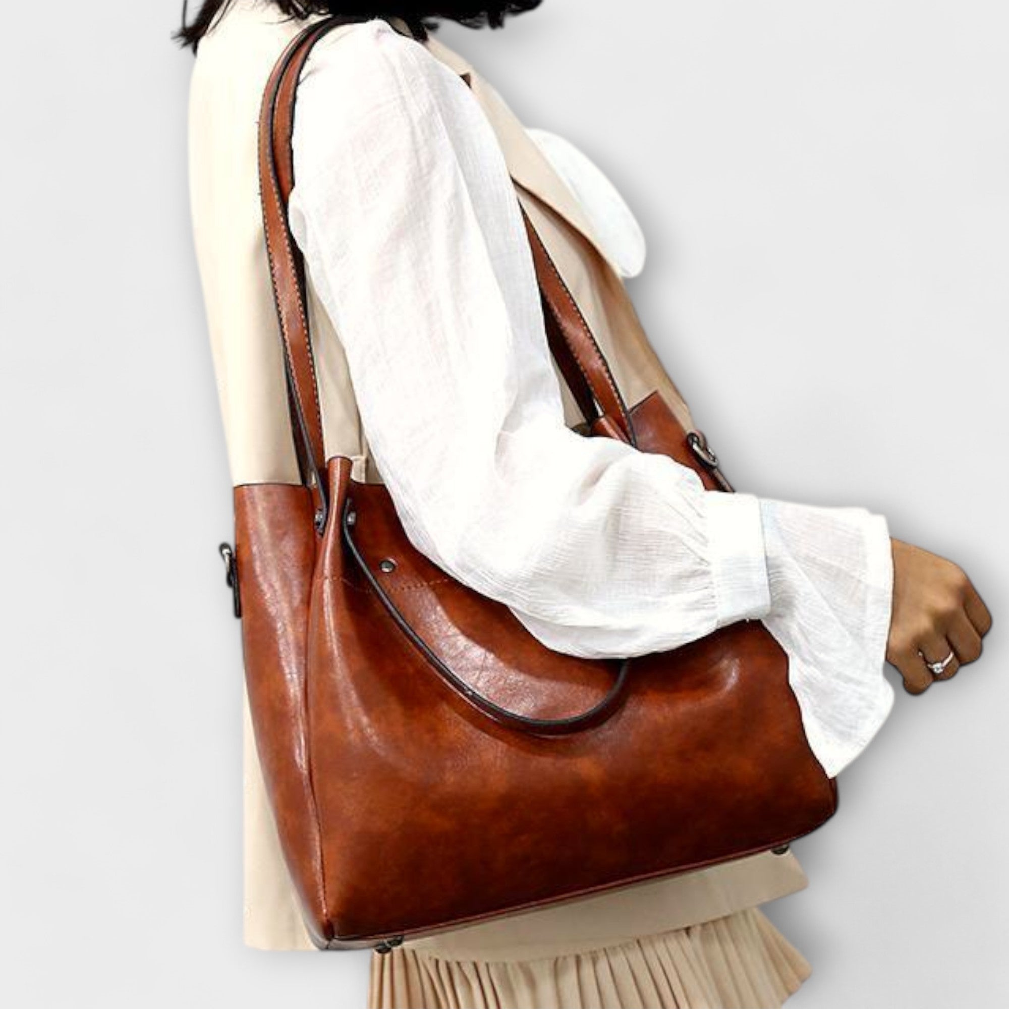 Helen | 4-Piece Vintage Bag Set