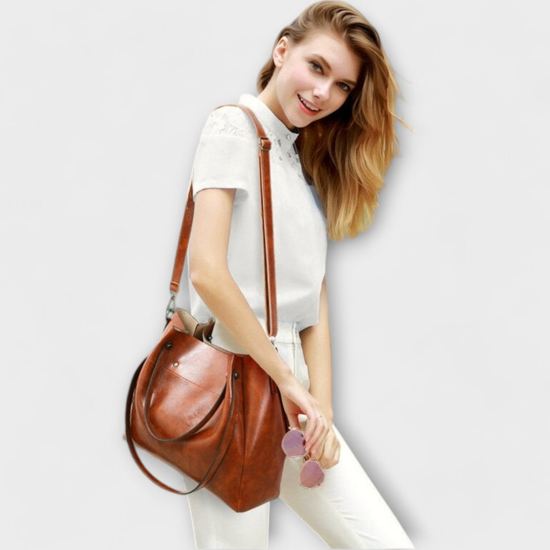 Helen | 4-Piece Vintage Bag Set