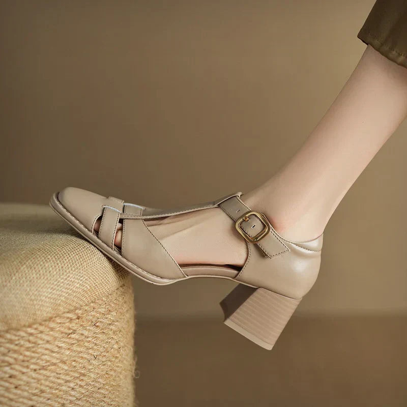 Nancy | Square Toe Sandals