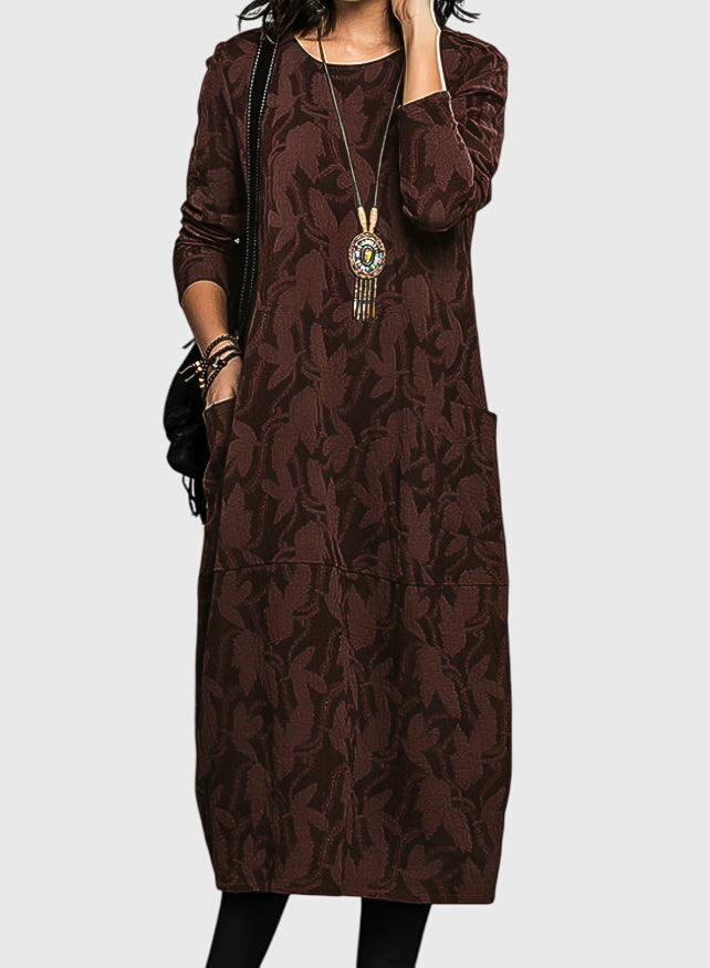 Helen | Casual Round-Neck Dress