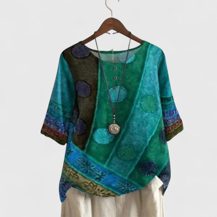 Helen | Elegant Boho Top