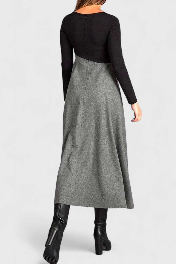 Grace | Elegant Long Sleeve Maxi Dress