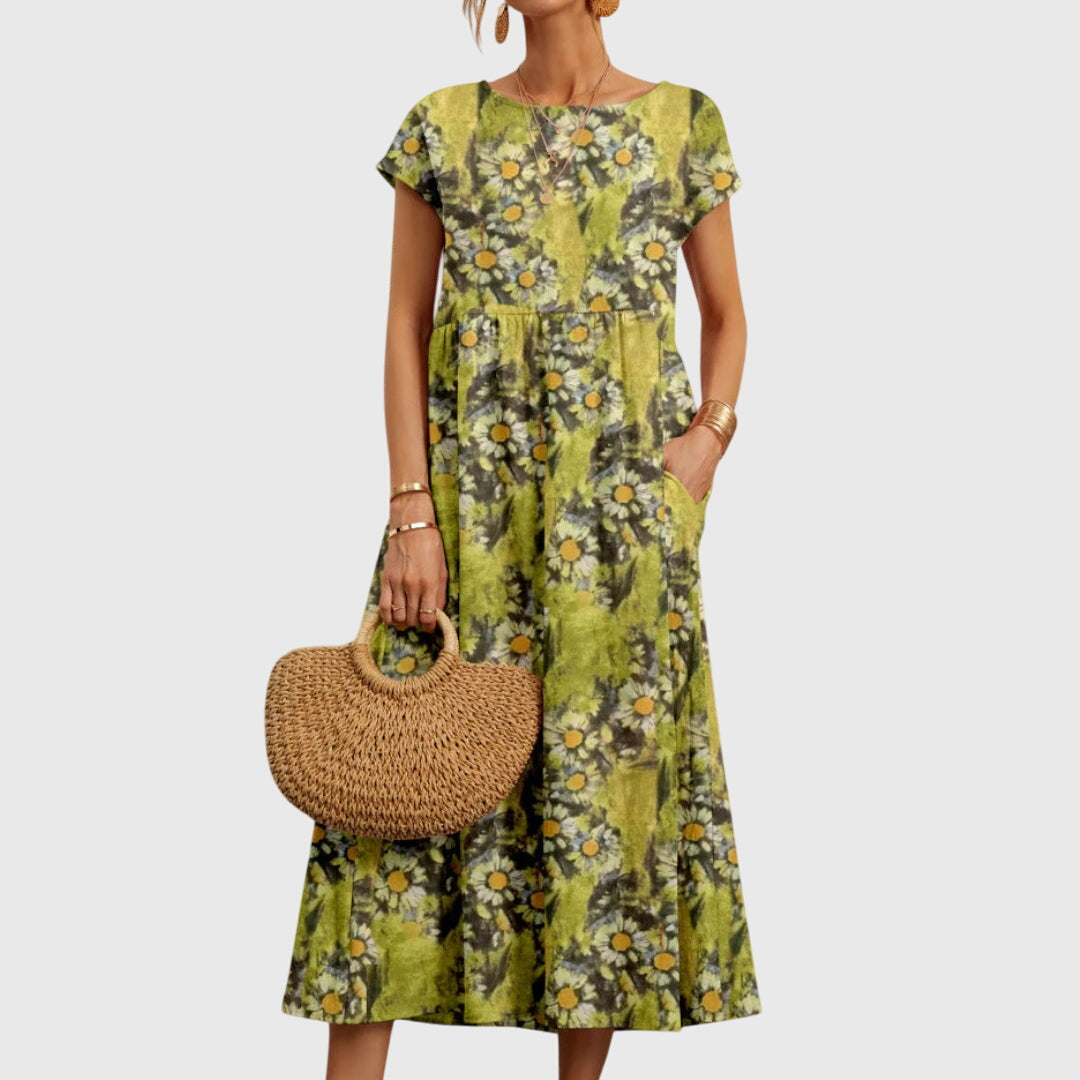 Helen | Chic Floral Dress