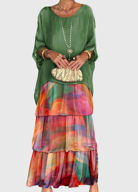 Helen | Long and Flowing Elegant Dress
