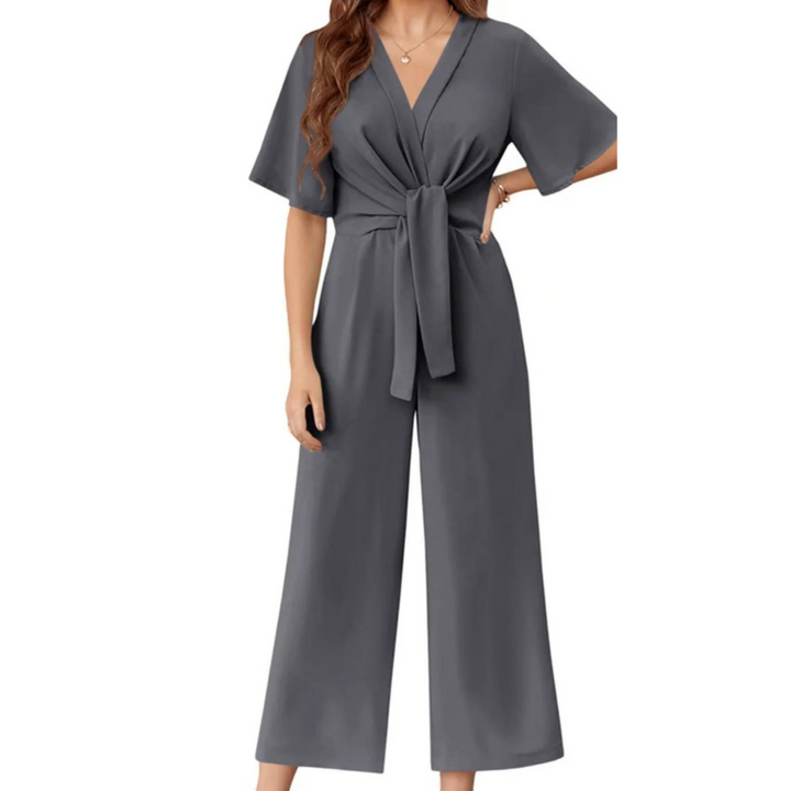 GABRIELLA™ - Elegant Tie Knot Jumpsuits