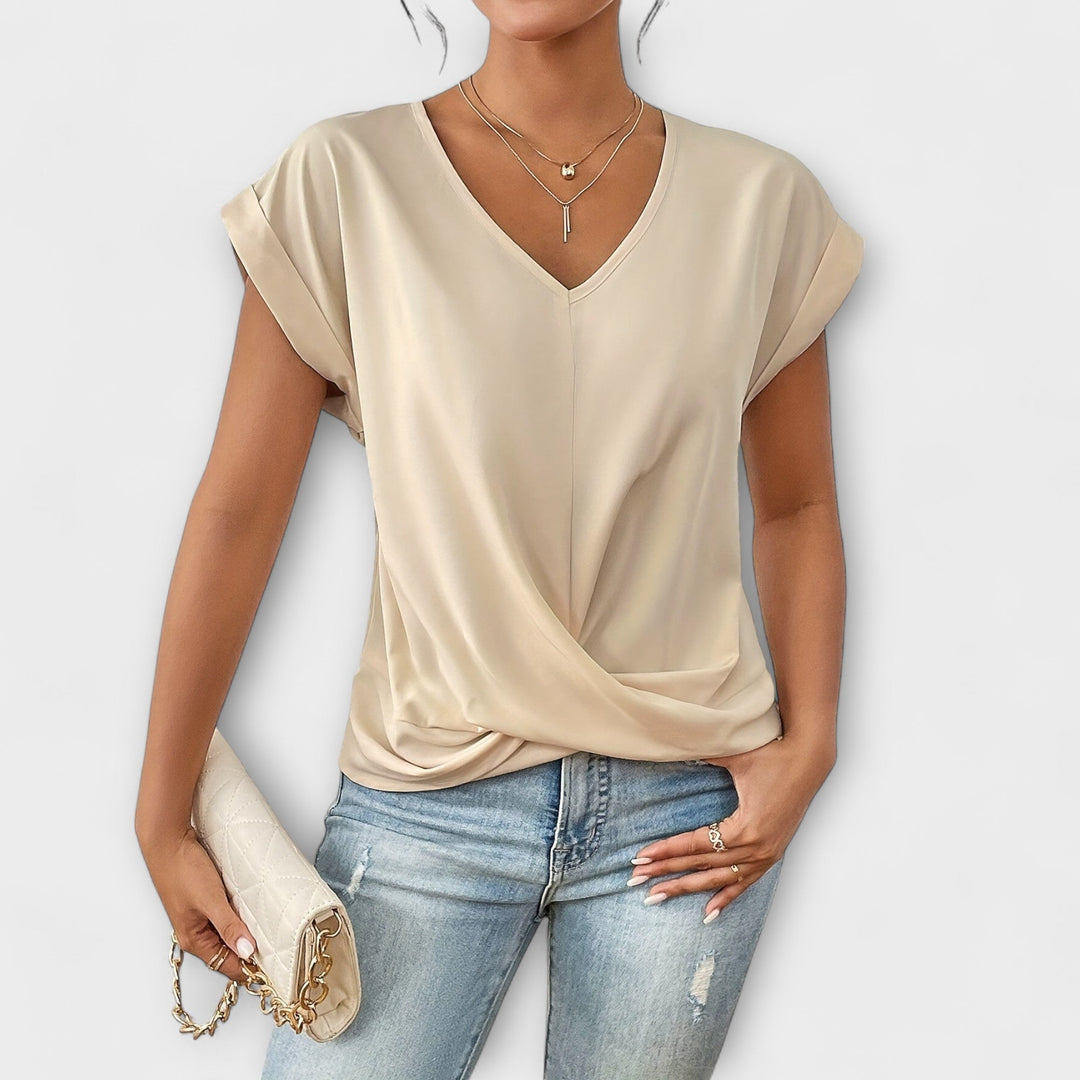 Grace | Elegant V-neck Top