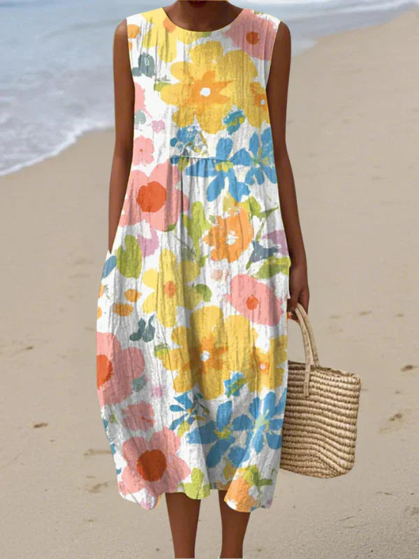 Beth™ Floral Midi Dress