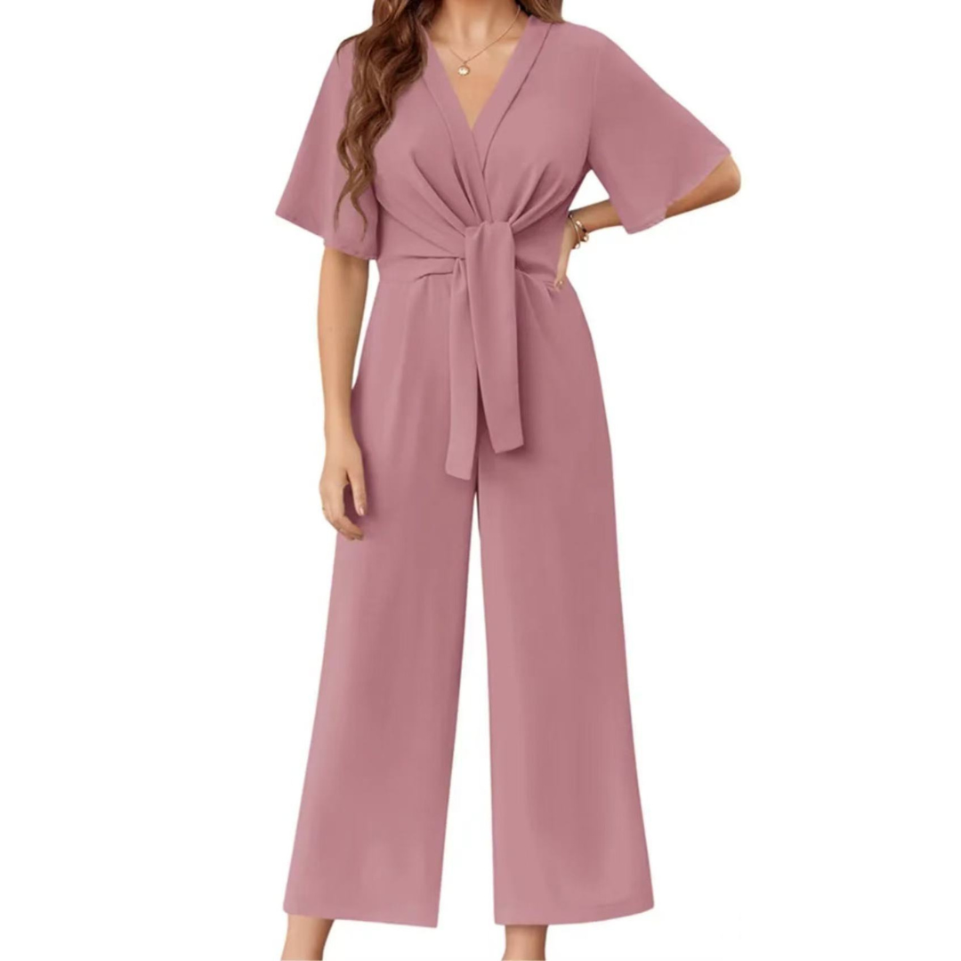 GABRIELLA™ - Elegant Tie Knot Jumpsuits