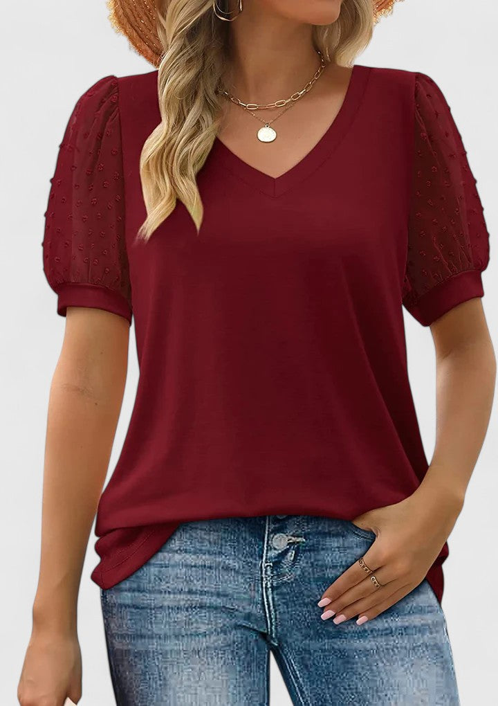 Helen | Comfortable V-Neck Top