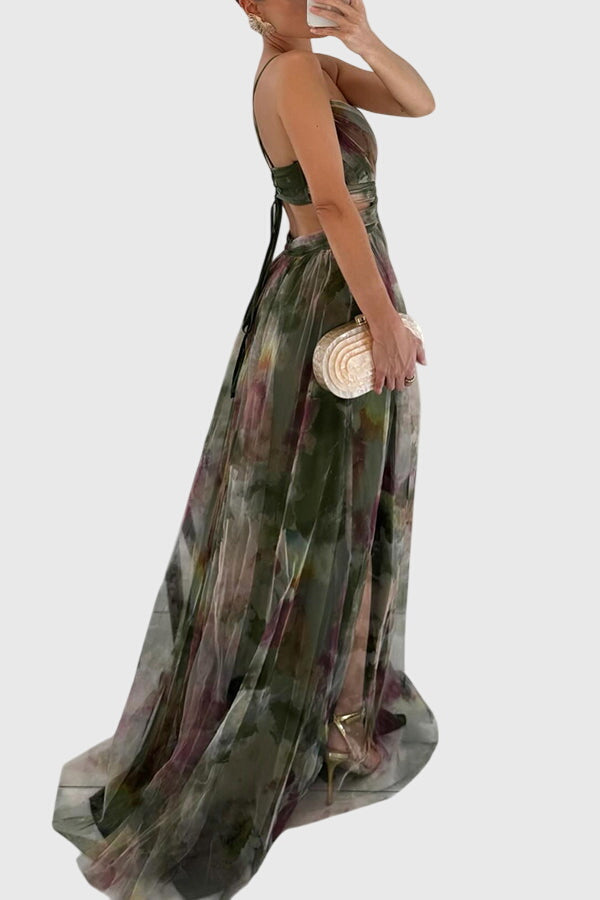 Helen | Floral Maxi Dress