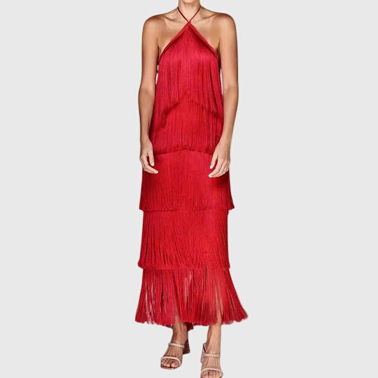 Grace | Tassel Dress