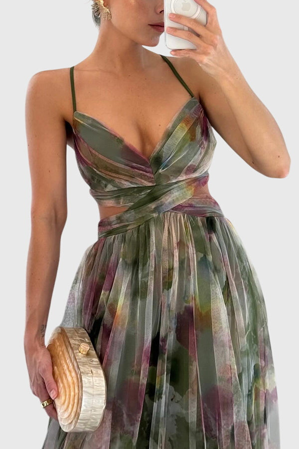 Helen | Floral Maxi Dress