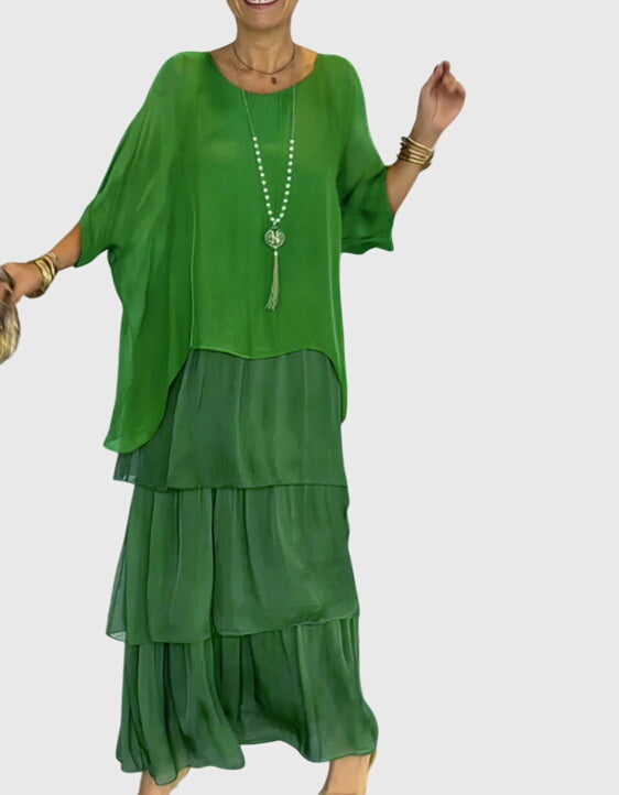 Helen | Long and Flowing Elegant Dress