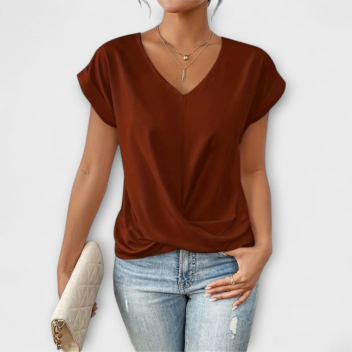 Grace | Elegant V-neck Top