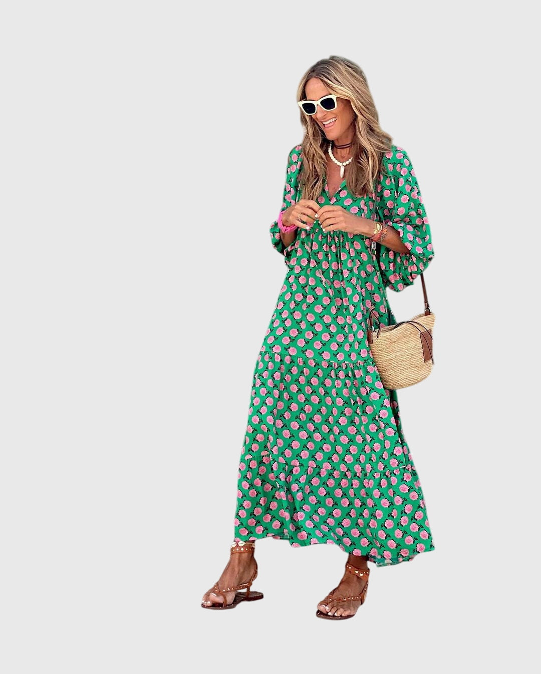 Helen | Boho Maxi Dress