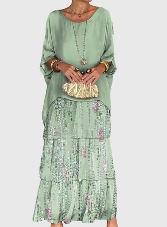 Helen | Long and Flowing Elegant Dress