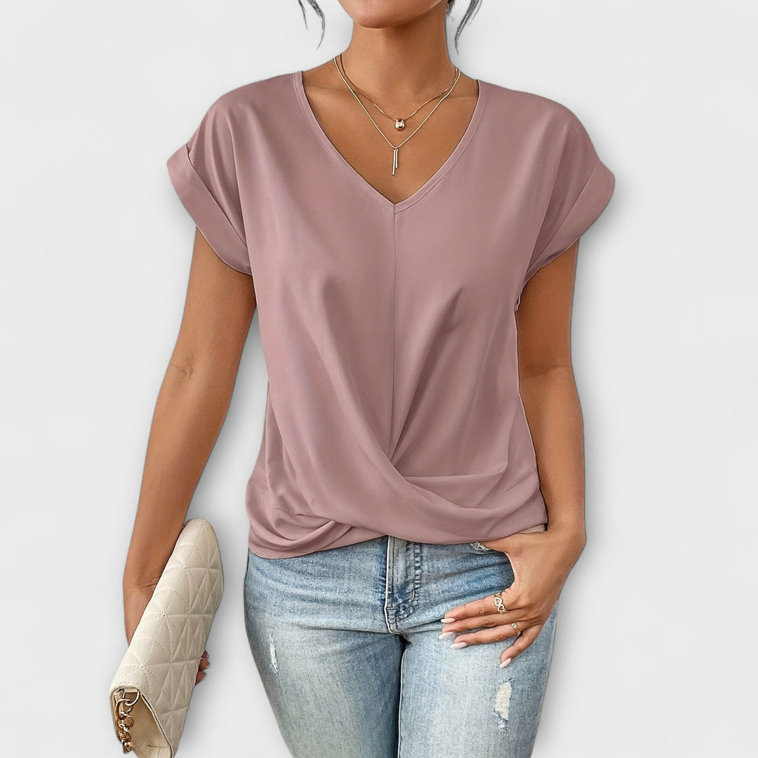 Grace | Elegant V-neck Top