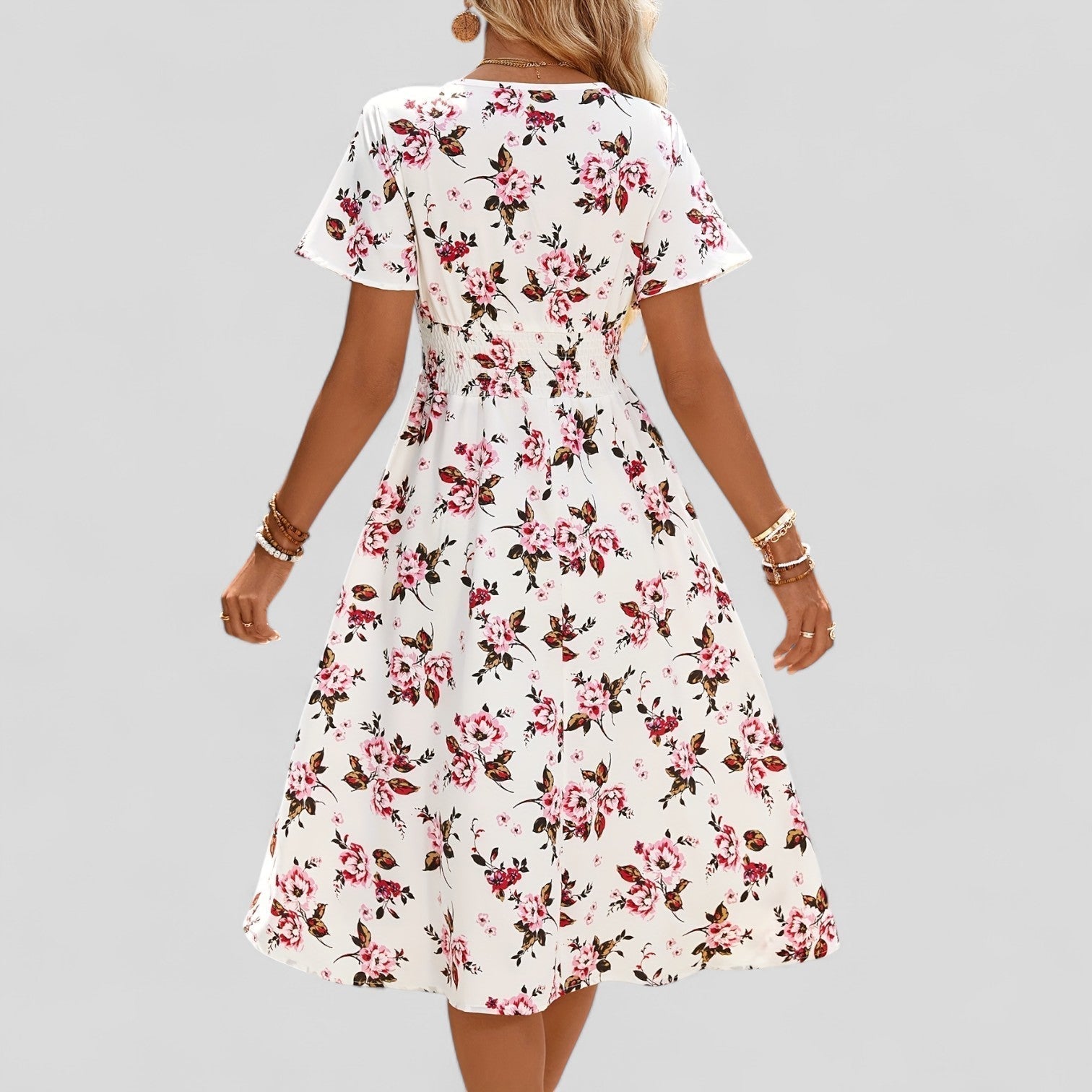 Helen | Comfortable Summer Midi Dress