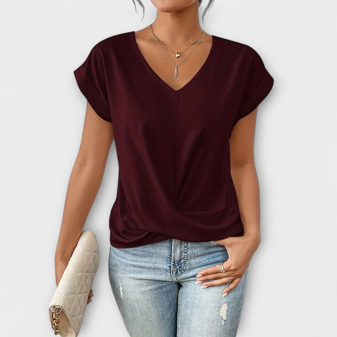 Grace | Elegant V-neck Top