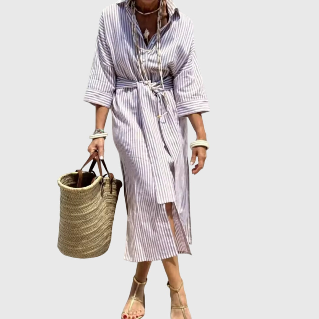 Helen | Classic Striped Dress