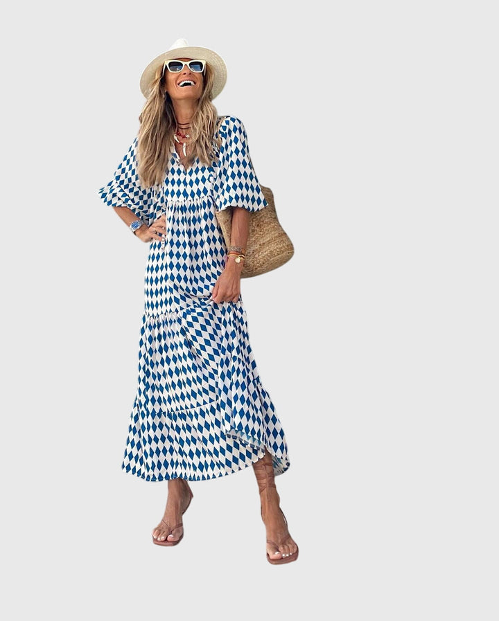 Helen | Boho Maxi Dress