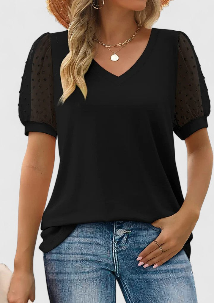 Helen | Comfortable V-Neck Top