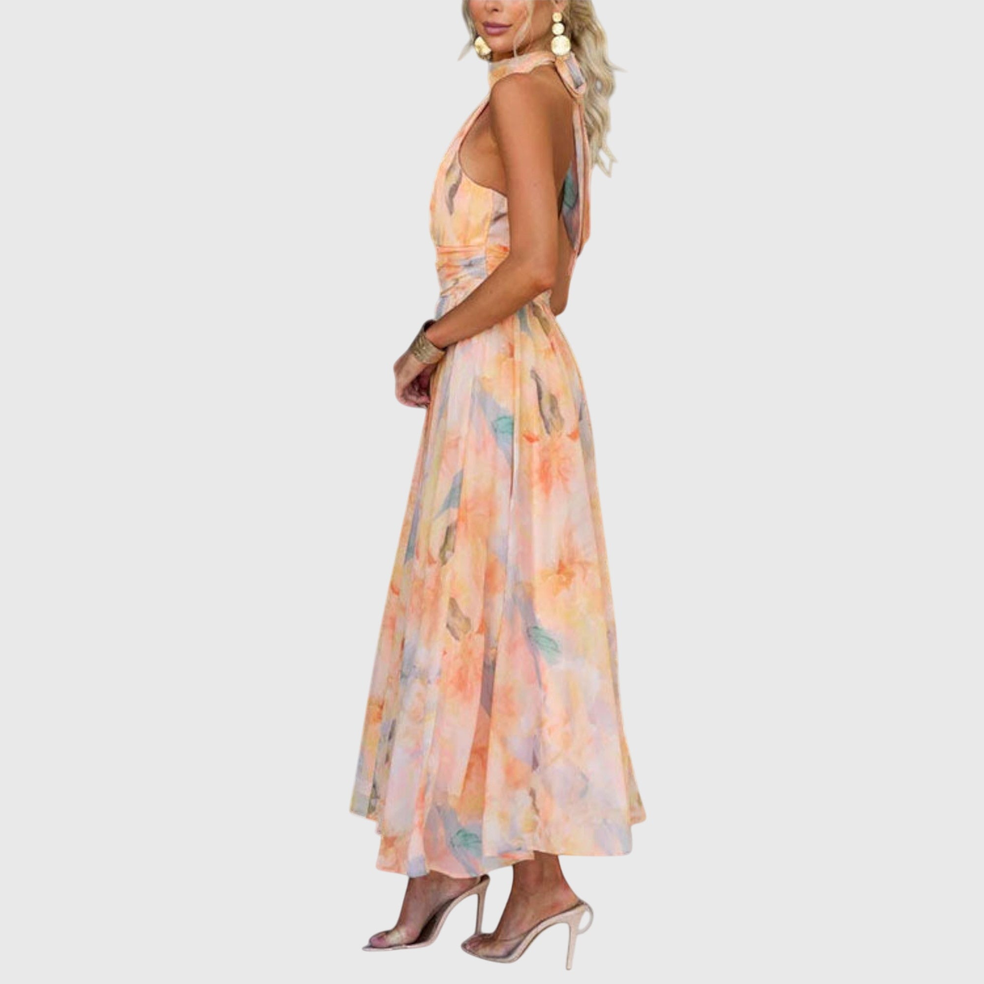 Grace | Halter Maxi Dress