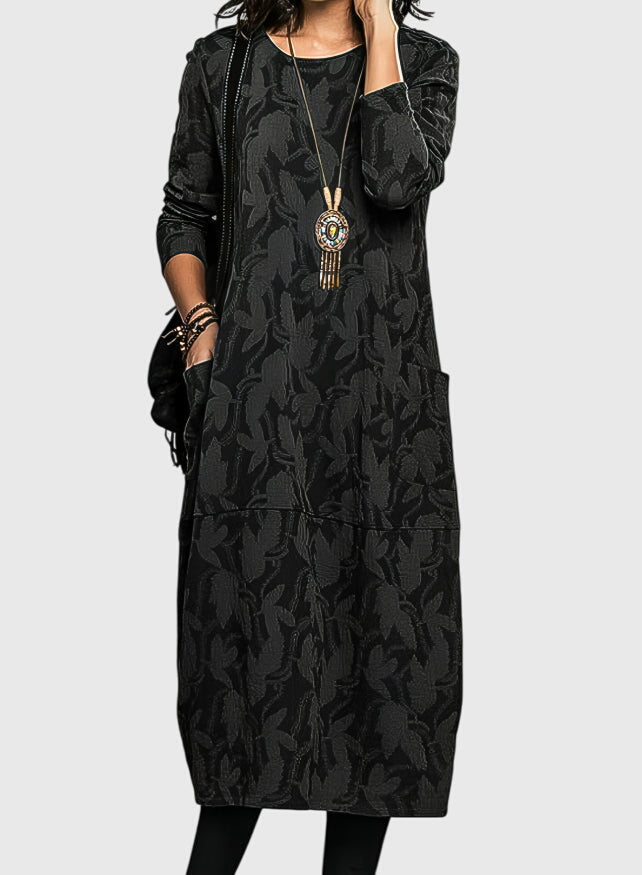 Helen | Casual Round-Neck Dress