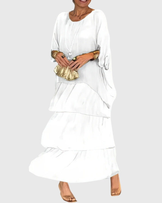 Helen | Long and Flowing Elegant Dress