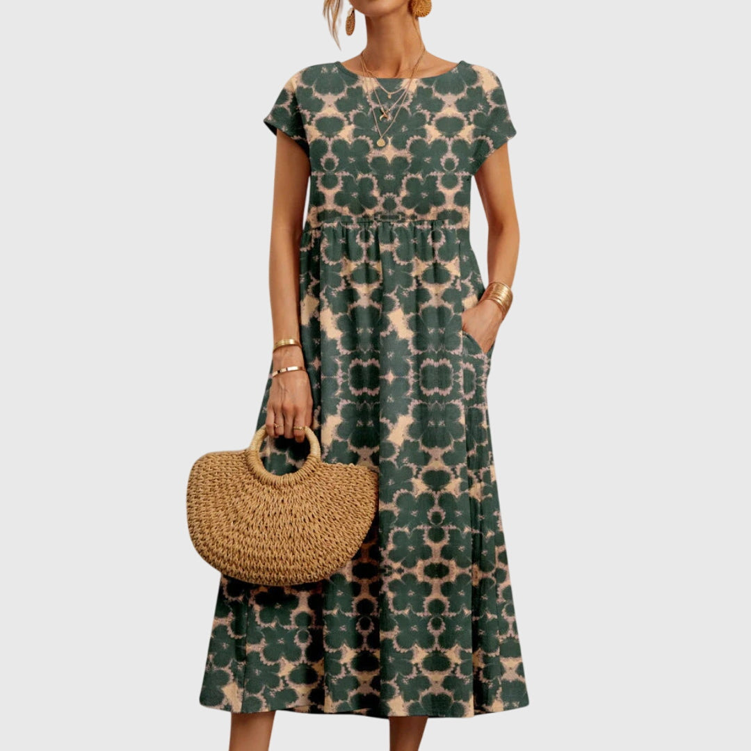 Helen | Chic Floral Dress