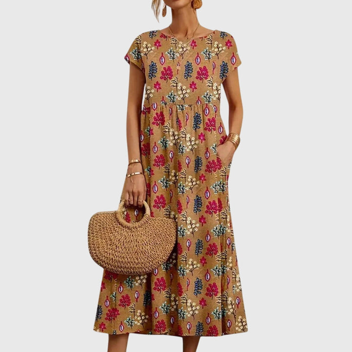 Helen | Chic Floral Dress