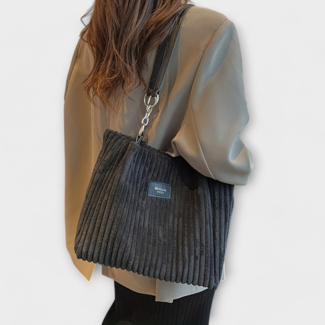Helen | Soft Cord Shoulder Bag